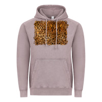 Vintage Zinc handdrawn leopard pattern Vintage Hoodie - BarkalooDesign