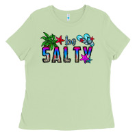 Matcha be salty Ladies Tee - CowhideDigitalArt
