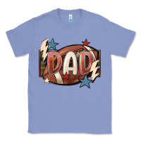 Colony Blue football dad Classic Tee - FaDigitalArtStudio
