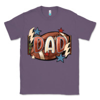Lavender football dad Classic Tee - FaDigitalArtStudio