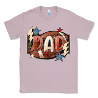 Lilac football dad Classic Tee - FaDigitalArtStudio