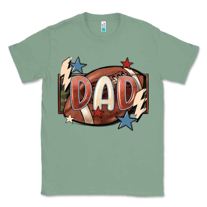 Football Dad Classic Tee by FaDigitalArtStudio | Teevron