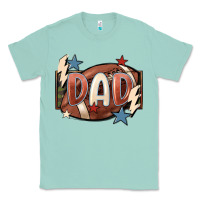Seafoam football dad Classic Tee - FaDigitalArtStudio
