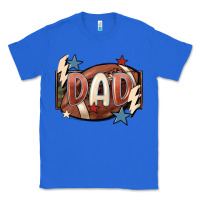 True Royal football dad Classic Tee - FaDigitalArtStudio