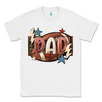 White football dad Classic Tee - FaDigitalArtStudio