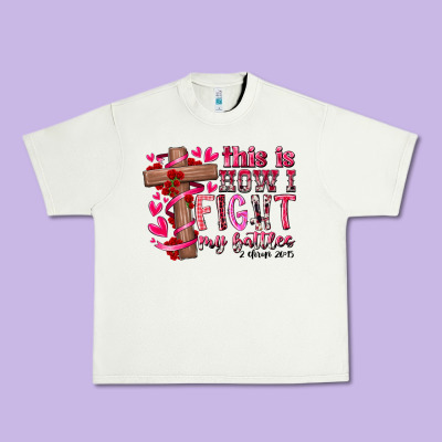 This Is How I Fight My Battles Urban Heavy Tee Designed By Racoondesign