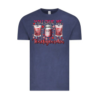Vintage Denim you give me teachcardia Vintage Tee - RacoonDesign