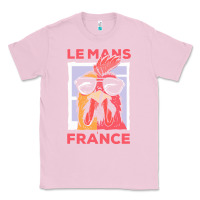 Bubblegum Pink le mans t  shirt le mans france gallic rooster t  shirt Classic Tee - linhVisuals