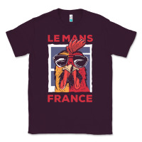 Plum le mans t  shirt le mans france gallic rooster t  shirt Classic Tee - linhVisuals