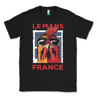 Black le mans t  shirt le mans france gallic rooster t  shirt Classic Tee - linhVisuals