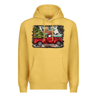 Christmas Truck Premium Hoodie | Teevron