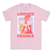 Bubblegum Pink limoges t  shirt limoges france gallic rooster t  shirt Classic Tee - linhVisuals