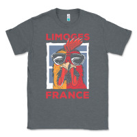 Charcoal Heather limoges t  shirt limoges france gallic rooster t  shirt Classic Tee - linhVisuals