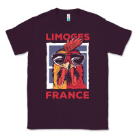 Plum limoges t  shirt limoges france gallic rooster t  shirt Classic Tee - linhVisuals
