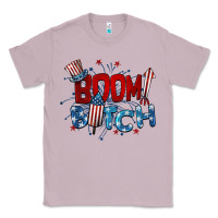Lilac boom bitch 4th of july Classic Tee - BarkalooDesign