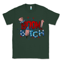 Sports Green boom bitch 4th of july Classic Tee - BarkalooDesign