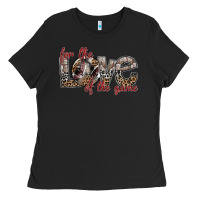 Black for the love of the game Ladies Tee - SublimationCraftShop