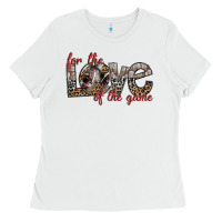 White for the love of the game Ladies Tee - SublimationCraftShop
