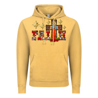 Vintage Mustard faith our lady of guadalupe cross Vintage Hoodie - BarkalooDesign