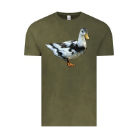 Vintage Olive Ancona Duck Vintage Tee - LillyAllenDesigns
