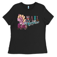 Black nail hustler Ladies Tee - SublimationCraftShop