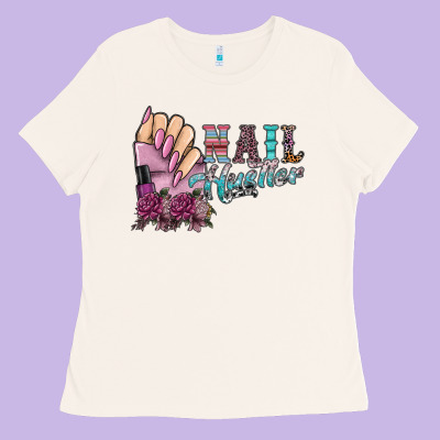 Nail Hustler Ladies Tee Designed By Sublimationcraftshop