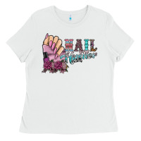 White nail hustler Ladies Tee - SublimationCraftShop