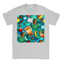 Moon Dust school boy coffe cup with camouflage seamless pattern bbs Classic Tee - BundleAndBundleShop