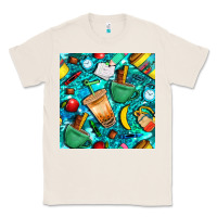 Natural school boy coffe cup with camouflage seamless pattern bbs Classic Tee - BundleAndBundleShop
