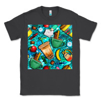Smoke school boy coffe cup with camouflage seamless pattern bbs Classic Tee - BundleAndBundleShop