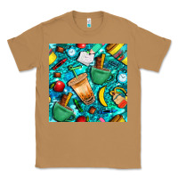 Toasted Coconut school boy coffe cup with camouflage seamless pattern bbs Classic Tee - BundleAndBundleShop