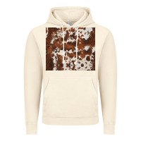 Vintage Artic brown cowhide Vintage Hoodie - BarkalooDesign