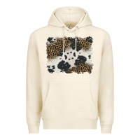 Tofu black and white cowhide background Premium Hoodie - BarkalooDesign