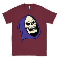 Burgundy SKELETOR Classic Tee - linhVisuals