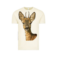 Red Brocket Deer Head Vintage Tee | Teevron