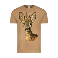 Vintage Camel Red brocket Deer Head Vintage Tee - LillyAllenDesigns