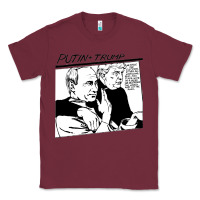 Burgundy putin trump original goo parody Classic Tee - linhVisuals
