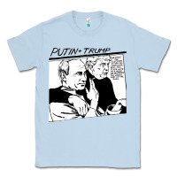 Dusty Blue putin trump original goo parody Classic Tee - linhVisuals