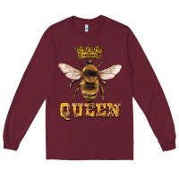 Burgundy queen bee Long Sleeve Tee - Artiststas
