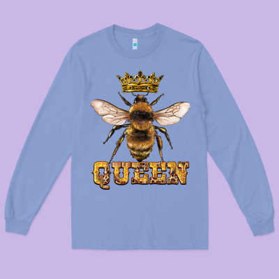 Queen Bee Long Sleeve Tee Designed By Artiststas