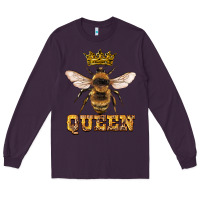 Plum queen bee Long Sleeve Tee - Artiststas