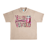 French Oak v is for valentine versed Urban Heavy Tee - RacoonDesign