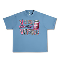 Pebble Blue v is for valentine versed Urban Heavy Tee - RacoonDesign
