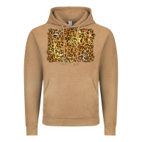 Vintage Camel handdrawn leopard pattern yellow Vintage Hoodie - BarkalooDesign