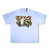 Grape Ice texas state cowhide serape cactus Urban Heavy Tee - RanaPortraitStore
