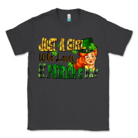 Smoke Just a girl who loves St. Patrick's Day Classic Tee - FaDigitalArtStudio
