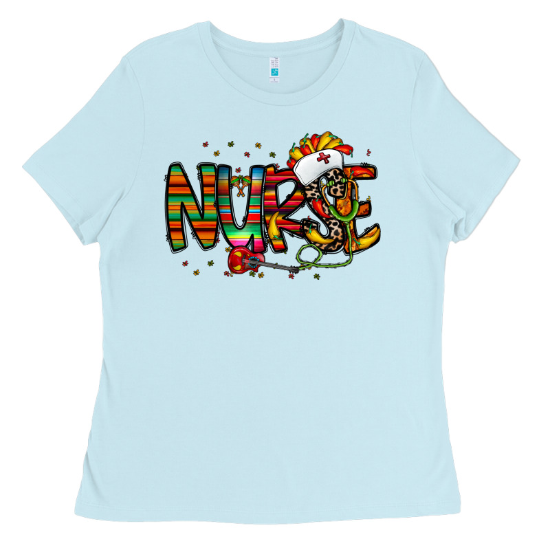 Nurse Taco Mexico Ladies Tee by CowhideDigitalArt | Teevron