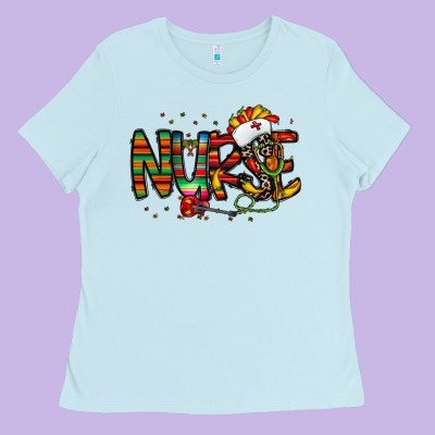 Nurse Taco Mexico Ladies Tee Designed By Cowhidedigitalart