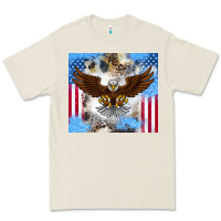 Bone America Eagle Premium Tee - CowhideDigitalArt