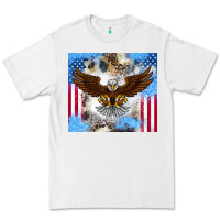 White America Eagle Premium Tee - CowhideDigitalArt